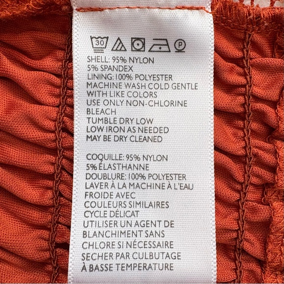 URBAN OUTFITTERS Rust Lace Camisole Bralette Small Boho Y2K - Picture 5 of 7